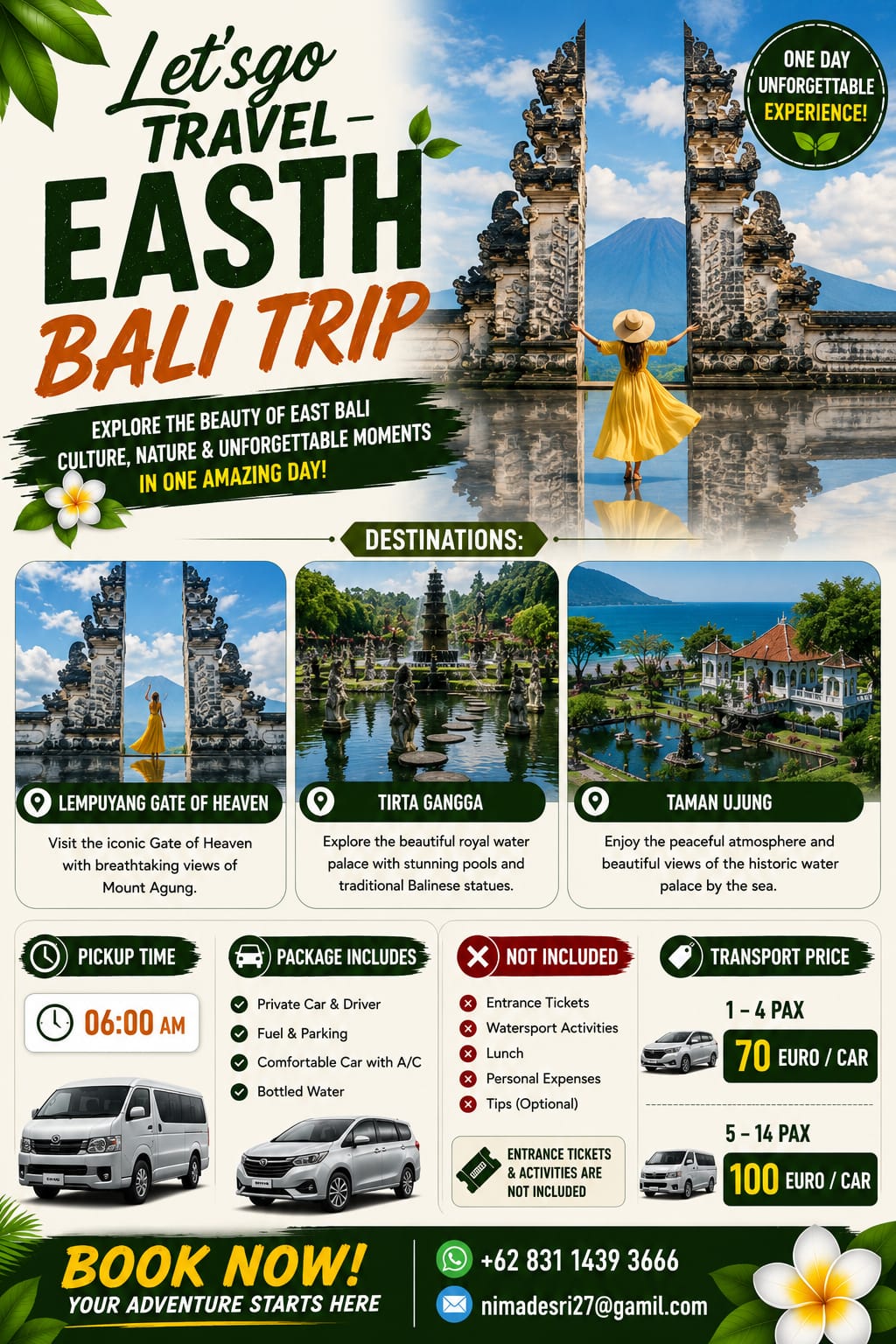 East Bali Trip
