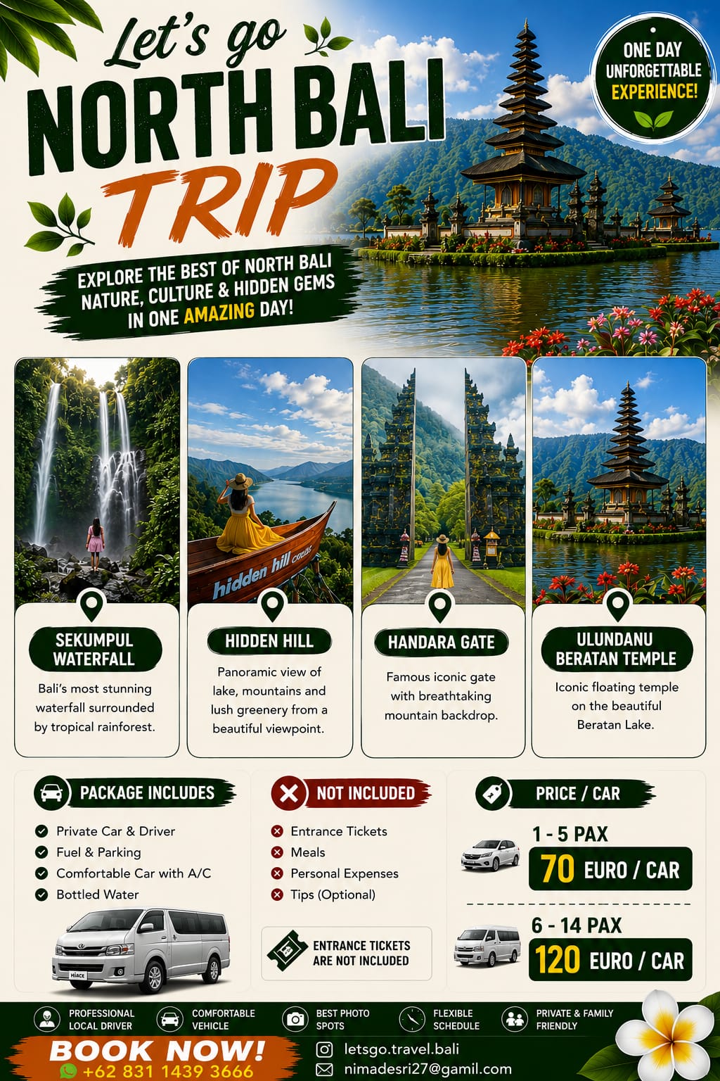 North Bali Trip