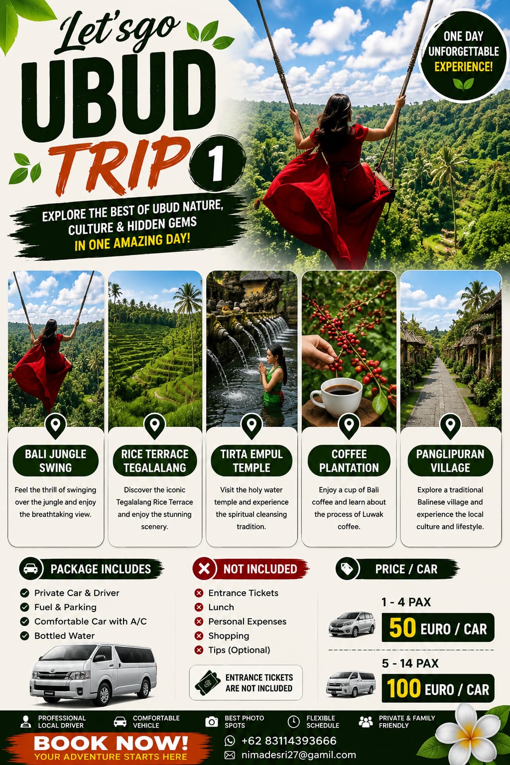 ubud trip 1