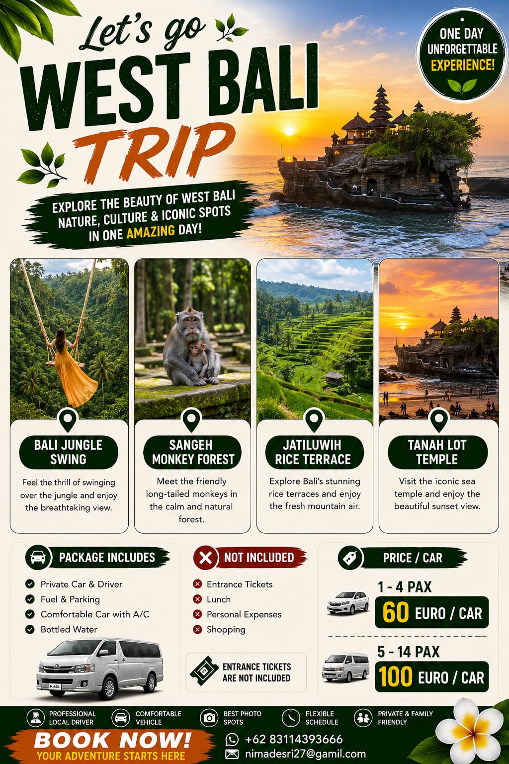 west bali trip